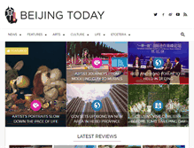 Tablet Screenshot of beijingtoday.com.cn